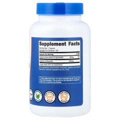 Nutricost Calcium D-Glucarate ingredienser etikett