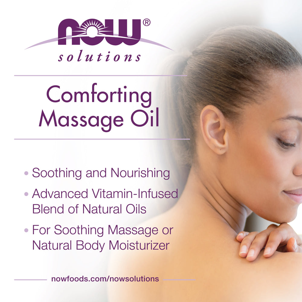 Comforting Massage Oil öppen förpackning