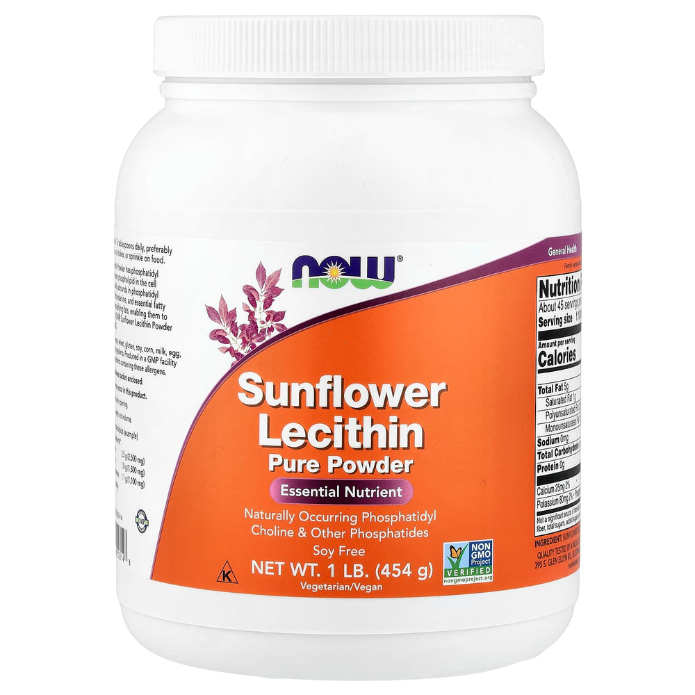 Solroslecitin produktetikett