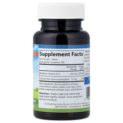 Vitamin B-2 100 mg ingredienslista