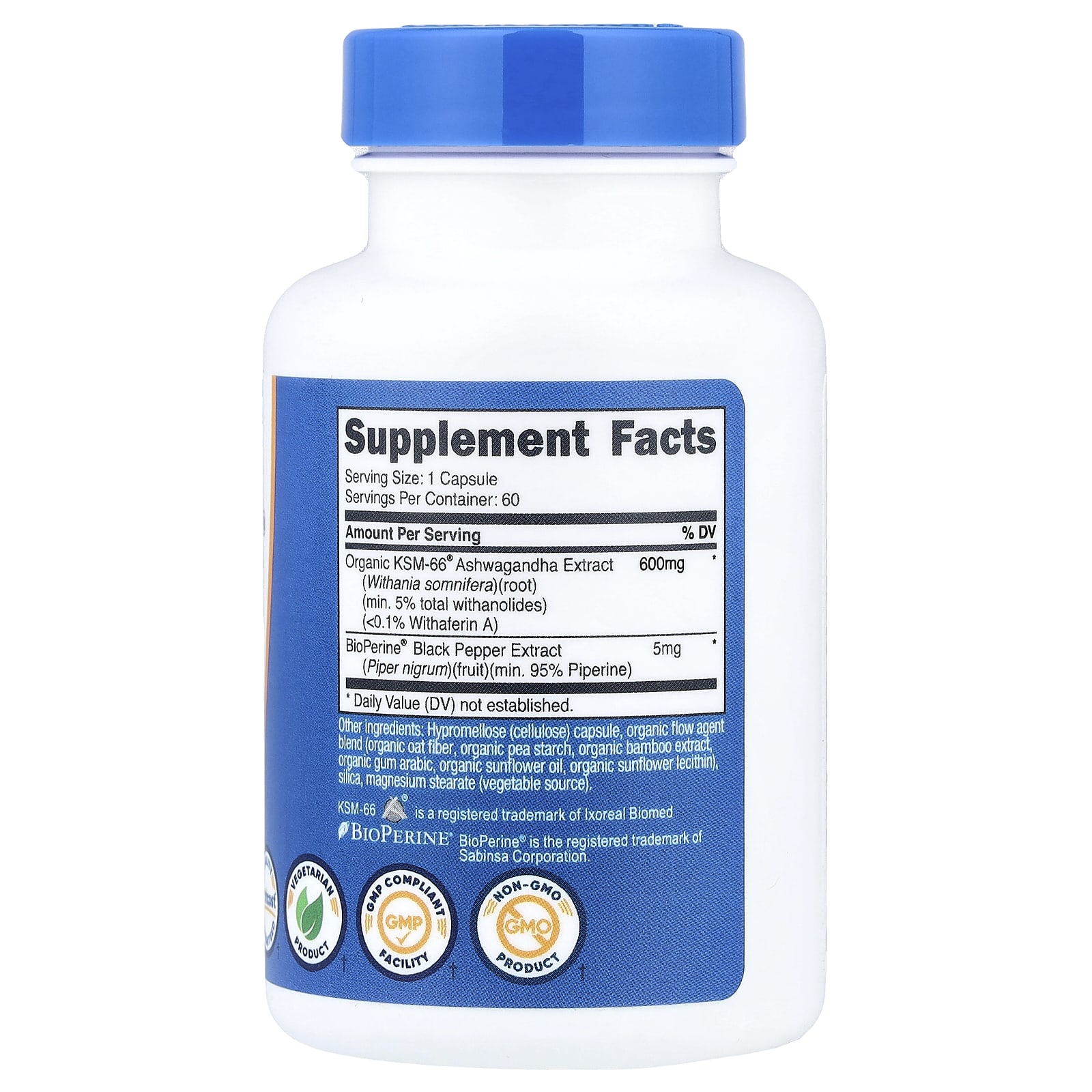 Nutricost - KSM-66 Ashwagandha-juuriuute