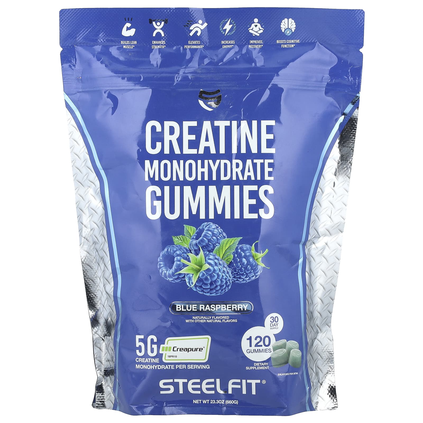SteelFit Creatine Monohydrate Gummies ingredienser