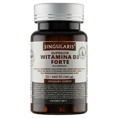Singularis - Vitamin D3 Forte 60 Soft Capsules