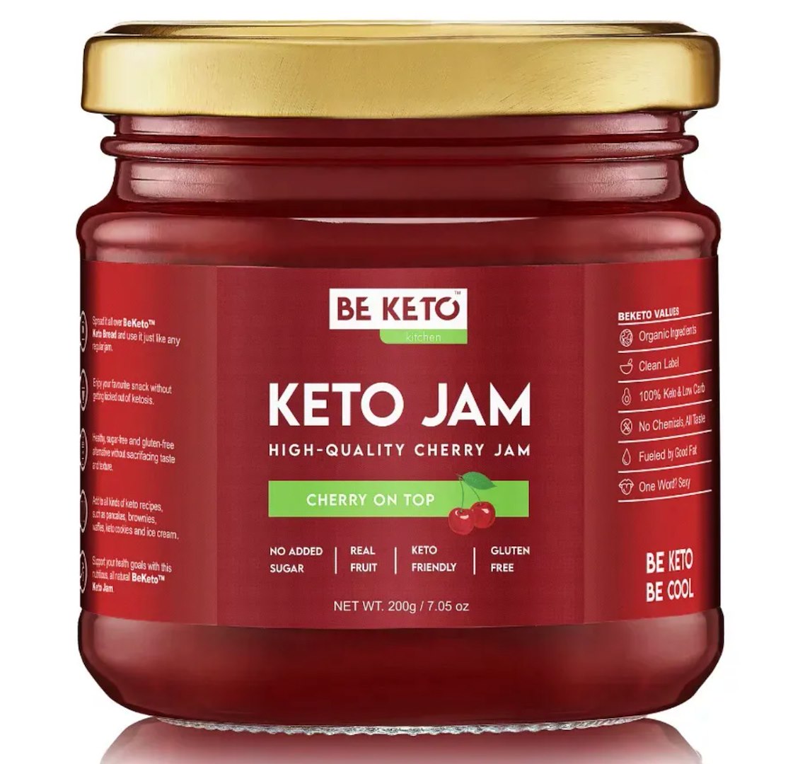 BeKeto - Keto Jam - Sukkeriet Spread