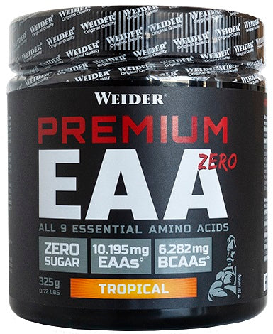 Premium EAA Multifrukt baksida näringsfakta