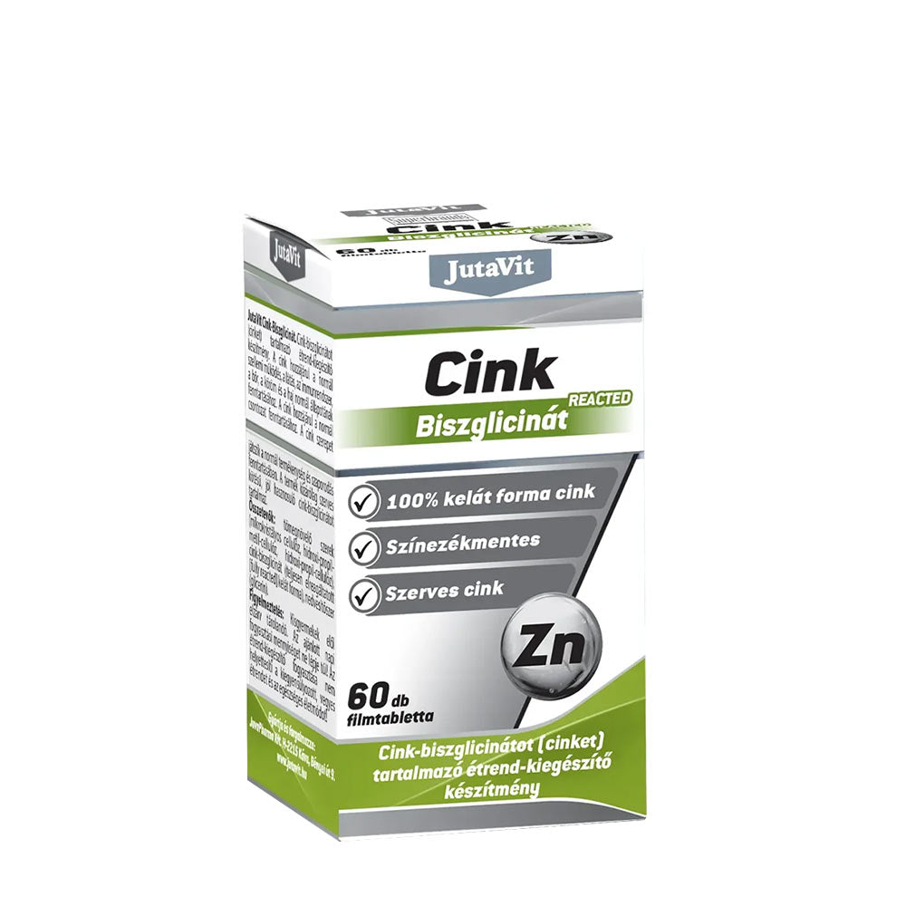 JutaVit - Zinc Bisglycinate - 60 Tablets