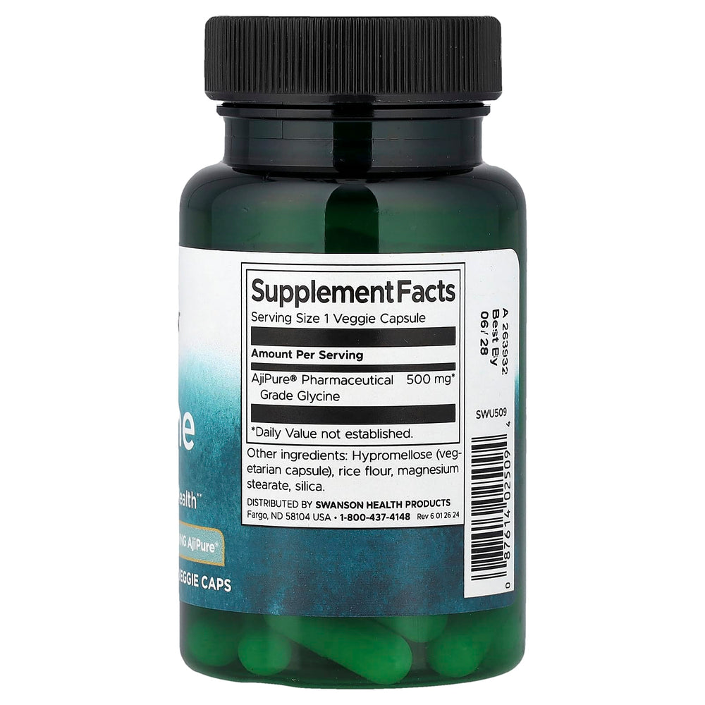 Glycine – Ren aminosyra förpackningsdesign