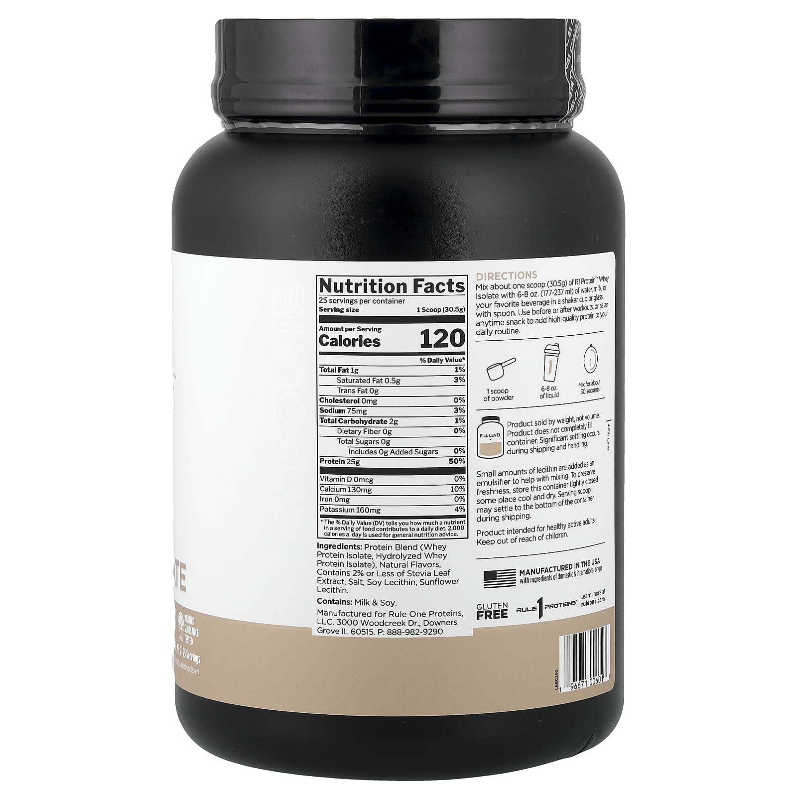 Rule One - R1 Proteiini Whey Isolaatti