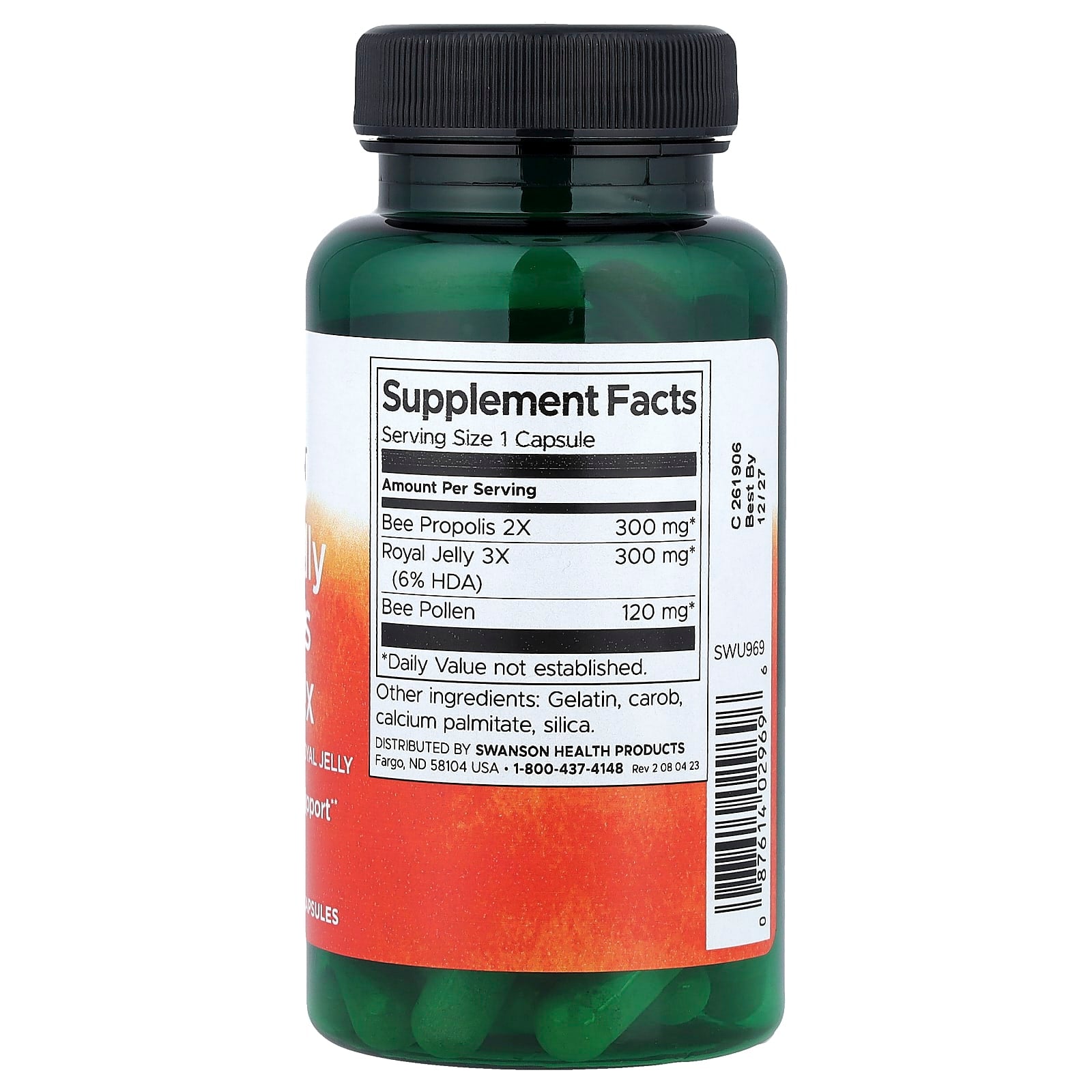 Swanson - Kuningasgeeli Propolis Kompleksi - 60 Kapselia
