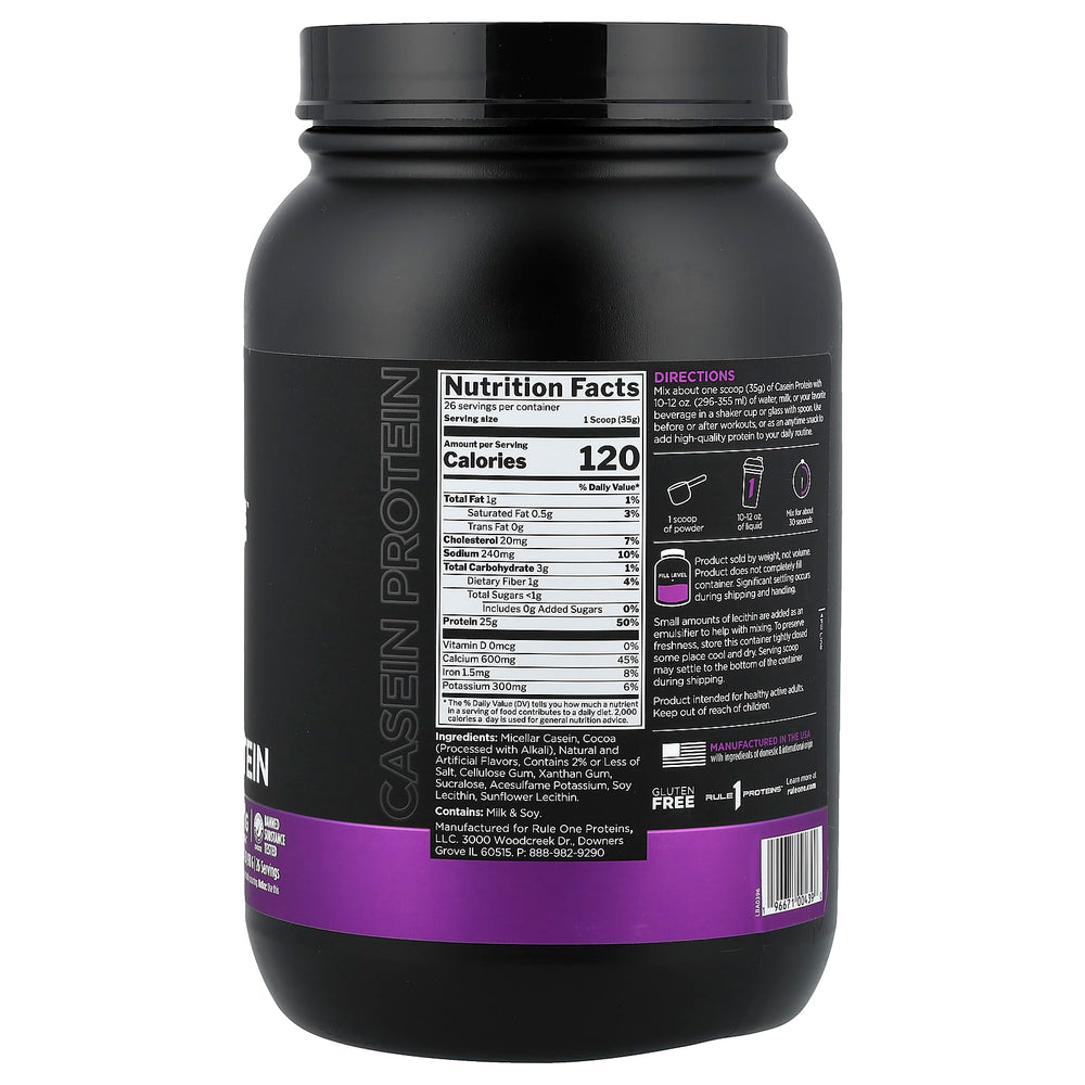 Rule One Casein Protein öppen burk produktvy