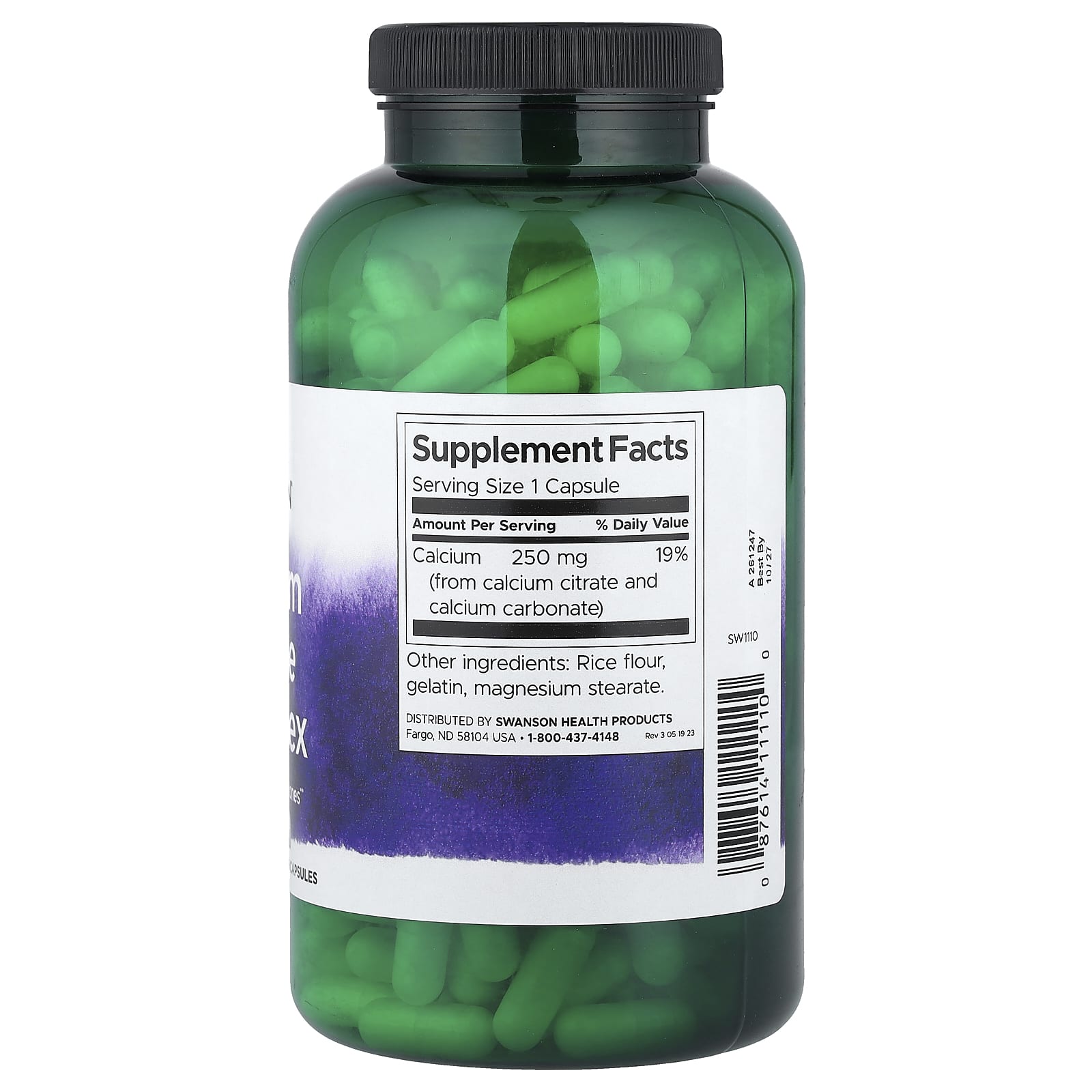 Swanson - Calcium Citrate Complex