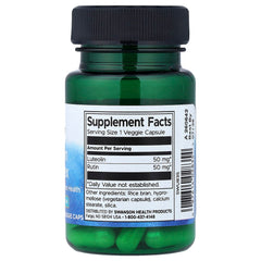Swanson Luteolin Complex näringsfakta baksida