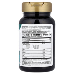 Mega-Zyme baksida med näringsinformation