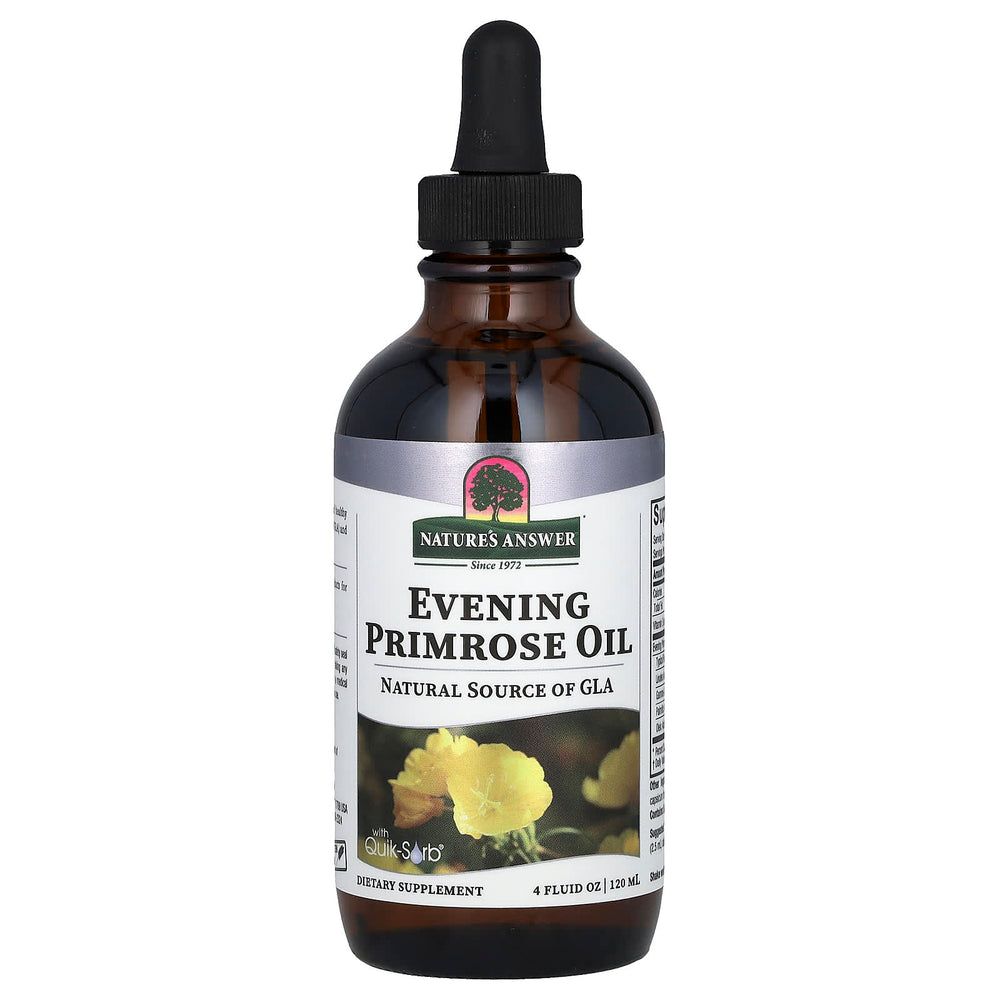 Nature's Answer Evening Primrose Oil baksida