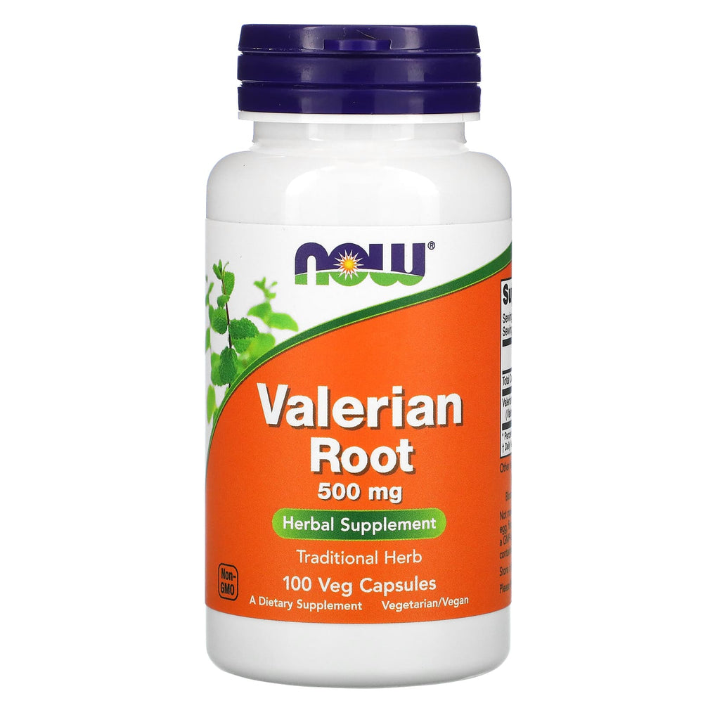 NOW Foods Valerian Root 500mg näringsfakta
