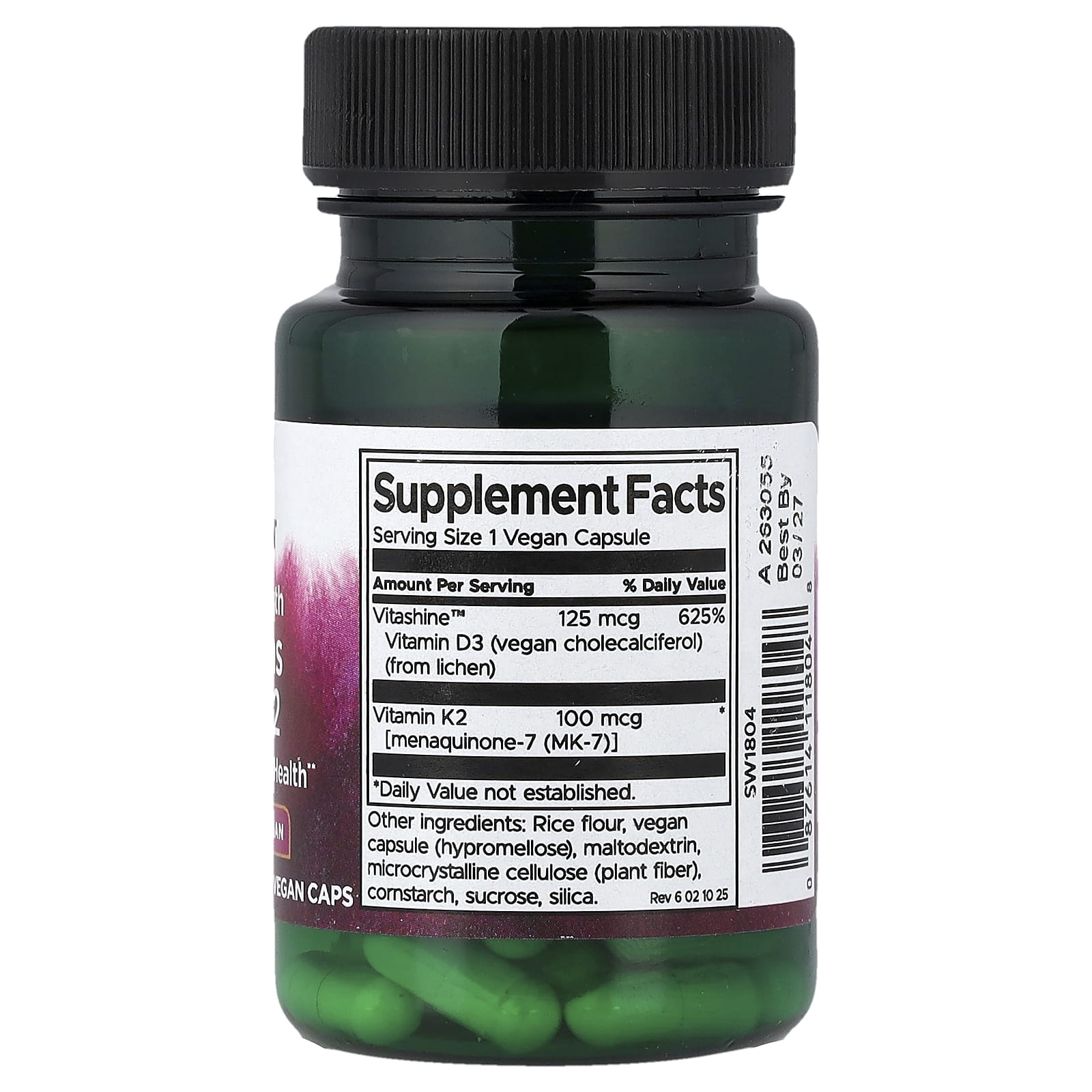 Swanson - Vitamins D3 & K2