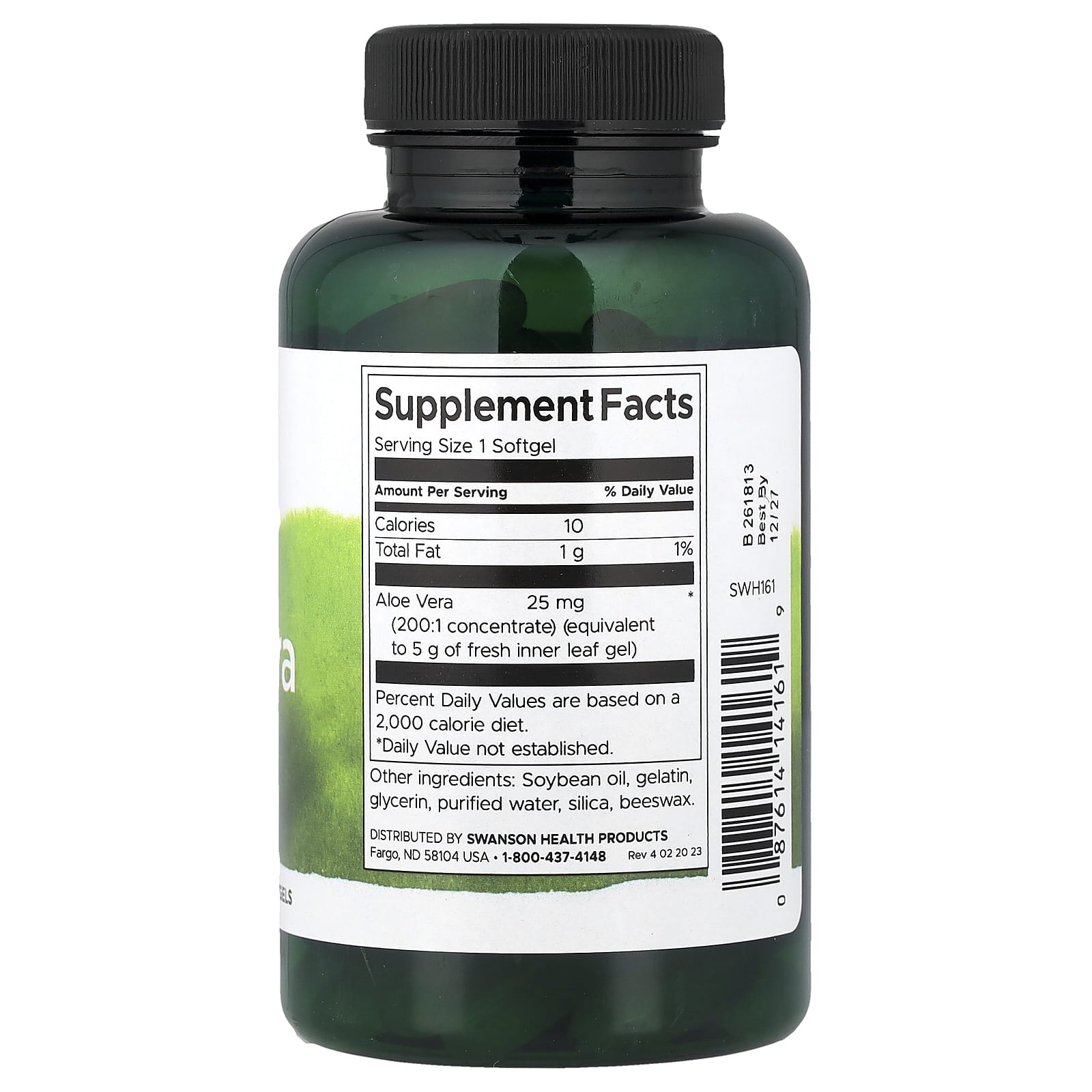 Swanson - Aloe Vera - Digestive Health