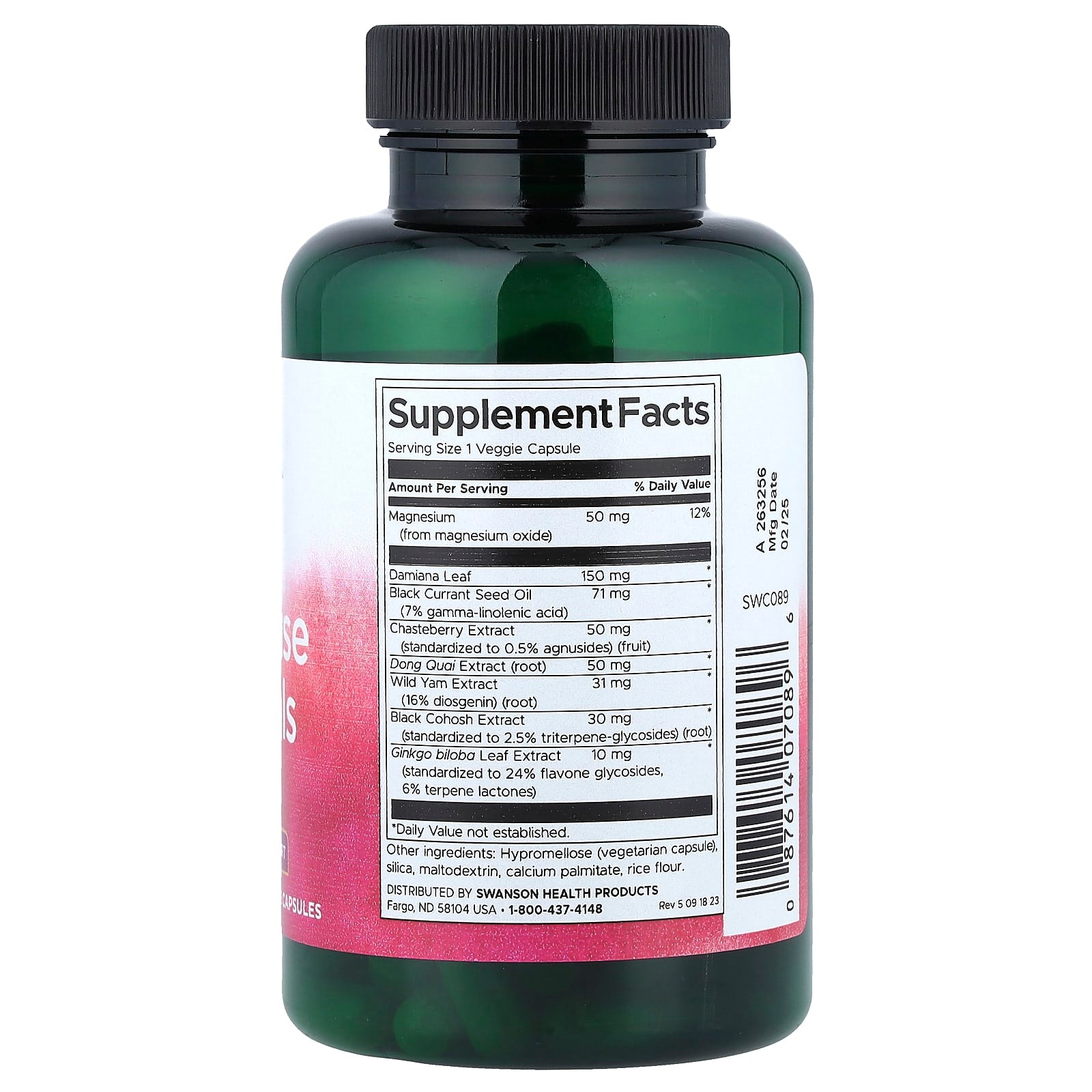 Swanson - Menopaussi Essentials - 120 Vcaps