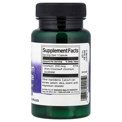 Chromium Picolinate Chromax ingredienser-etikett