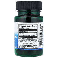Swanson Lutein Esters ingredienser
