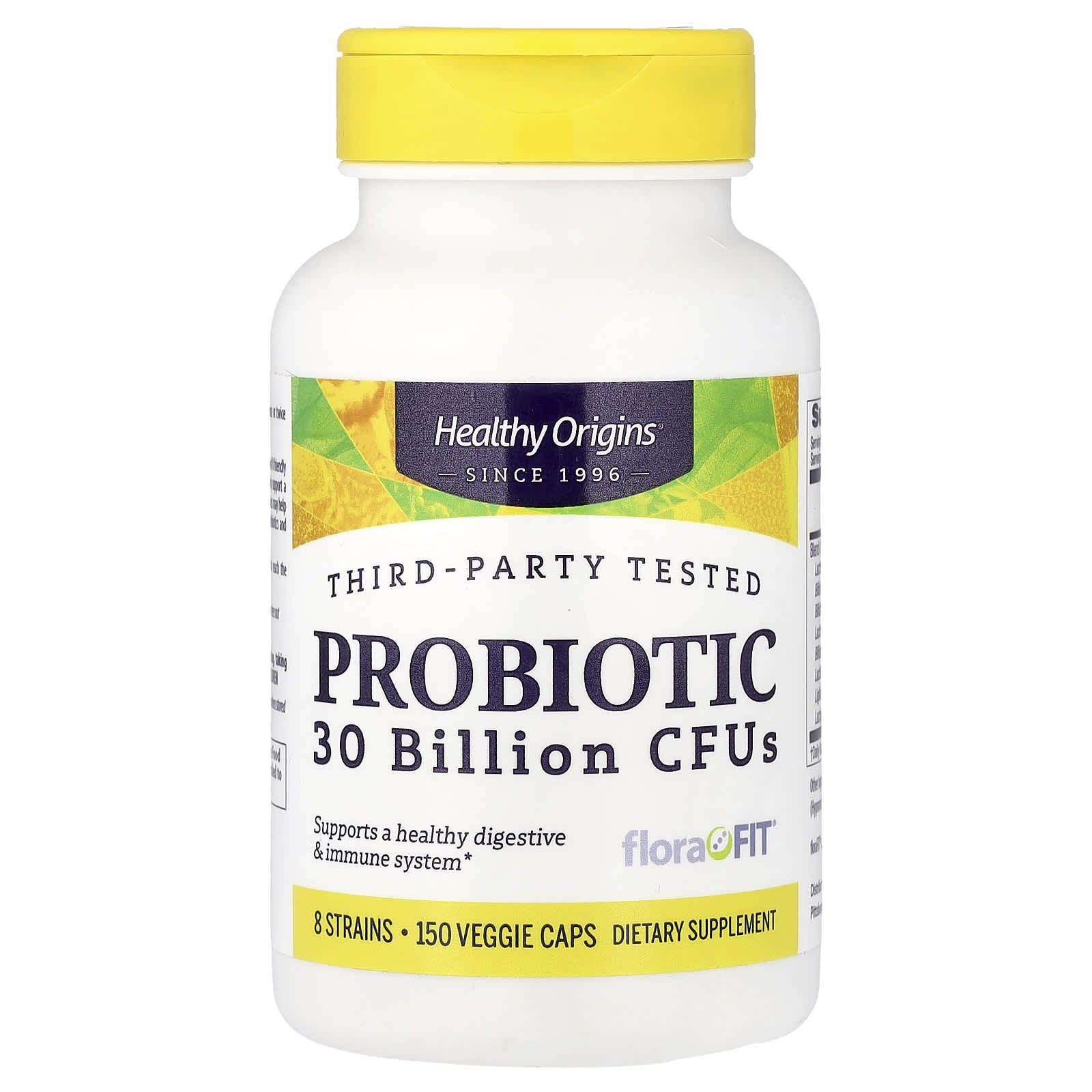 Probiotic 30 Miljarder CFU – baksida näringsfakta