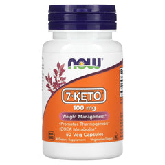 NOW Foods 7-KETO 100mg flaskframsida