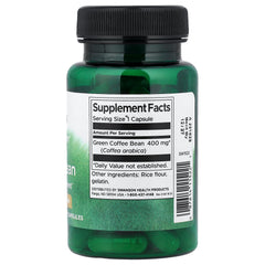 Swanson Green Coffee Bean ingredienser lista