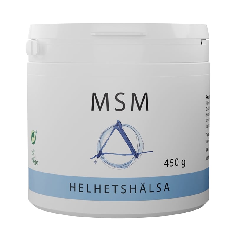 Helhetshälsa - MSM pulver - Sulfur Compound