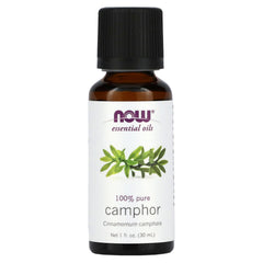 Camphor Oil baksida med näringsinformation