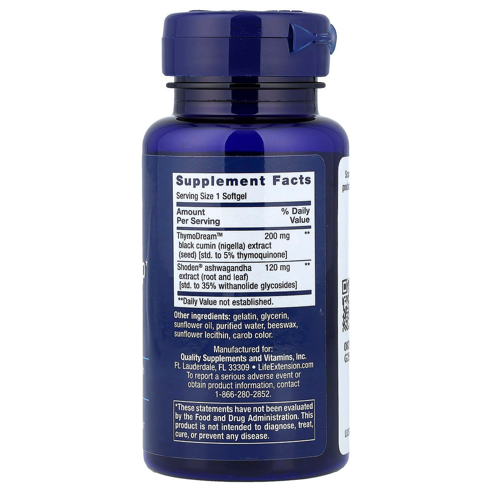 Serene Sleep ingredienser och etikett