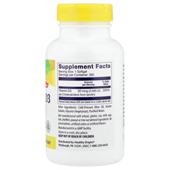 Healthy Origins - Vitamin D3 2,000 IU