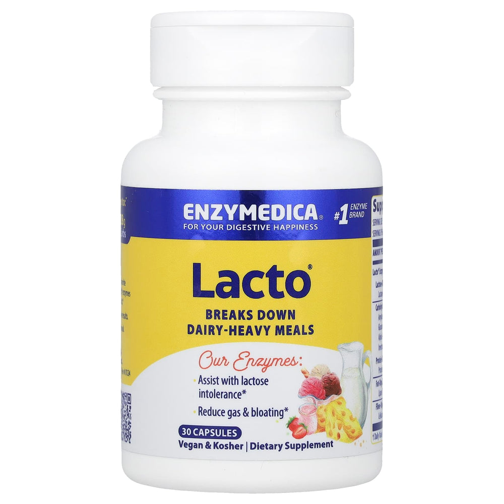 Lacto ingredienser och etikett