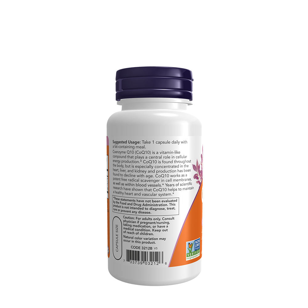 NOW Foods - CoQ10 With Hawthorn Berry - 90 Vcaps