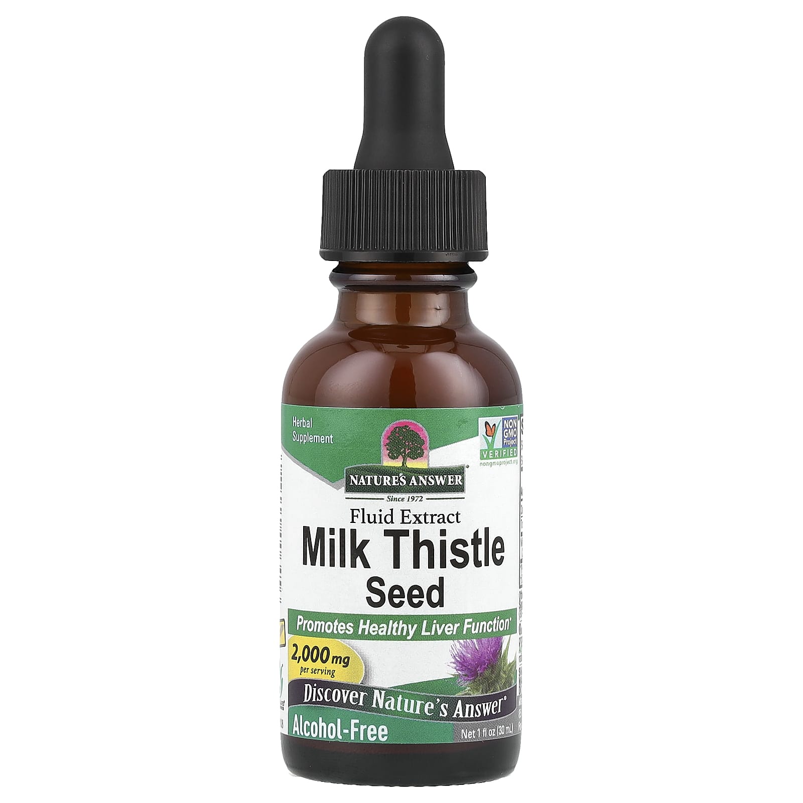 Nature's Answer Milk Thistle framsida