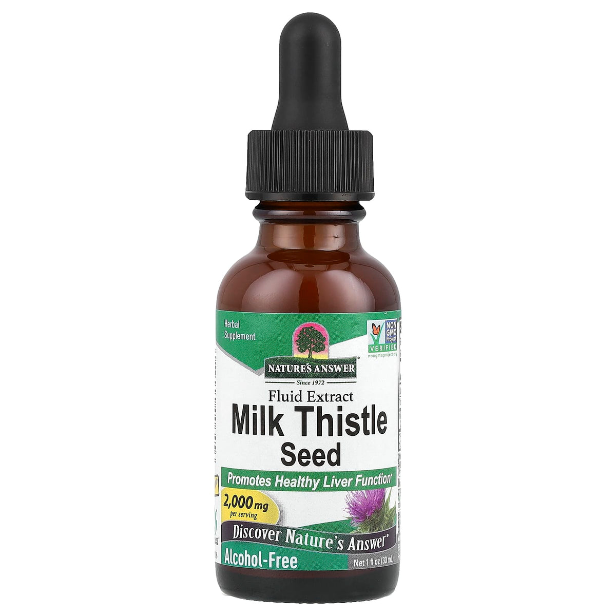 Nature's Answer Milk Thistle framsida