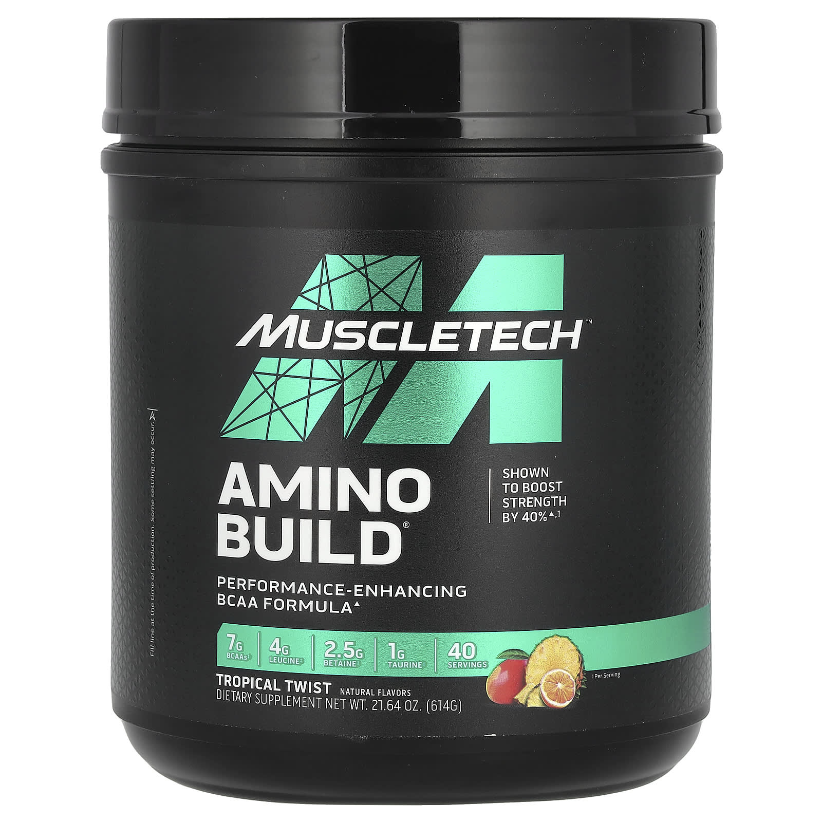 MuscleTech Amino Build ingredienser lista