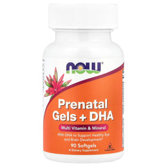 Prenatal Gels med DHA baksida