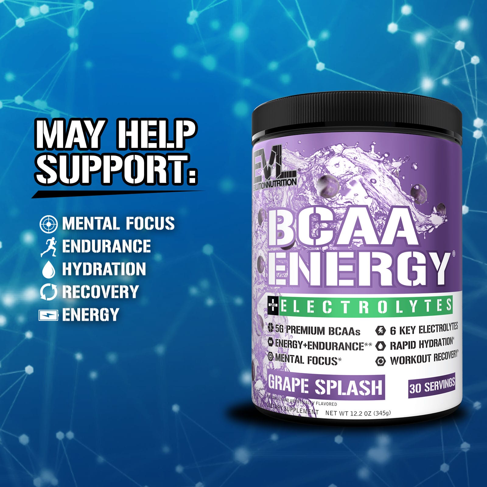 EVLution Nutrition - BCAA Energi