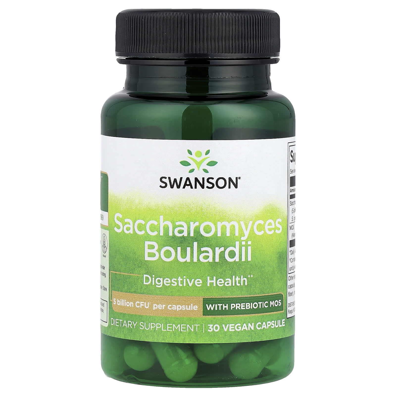 Swanson - Saccharomyces Boulardii - 30 kapselia