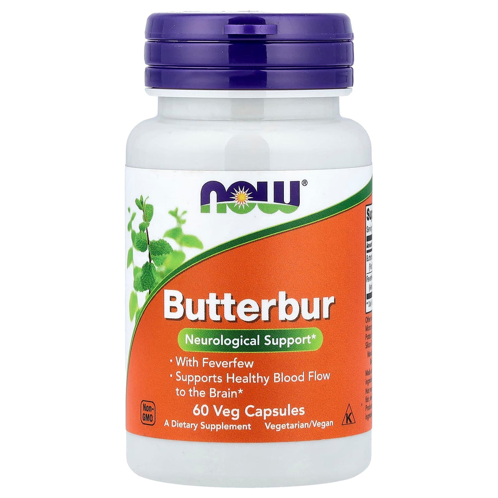 Butterbur förpackning öppen