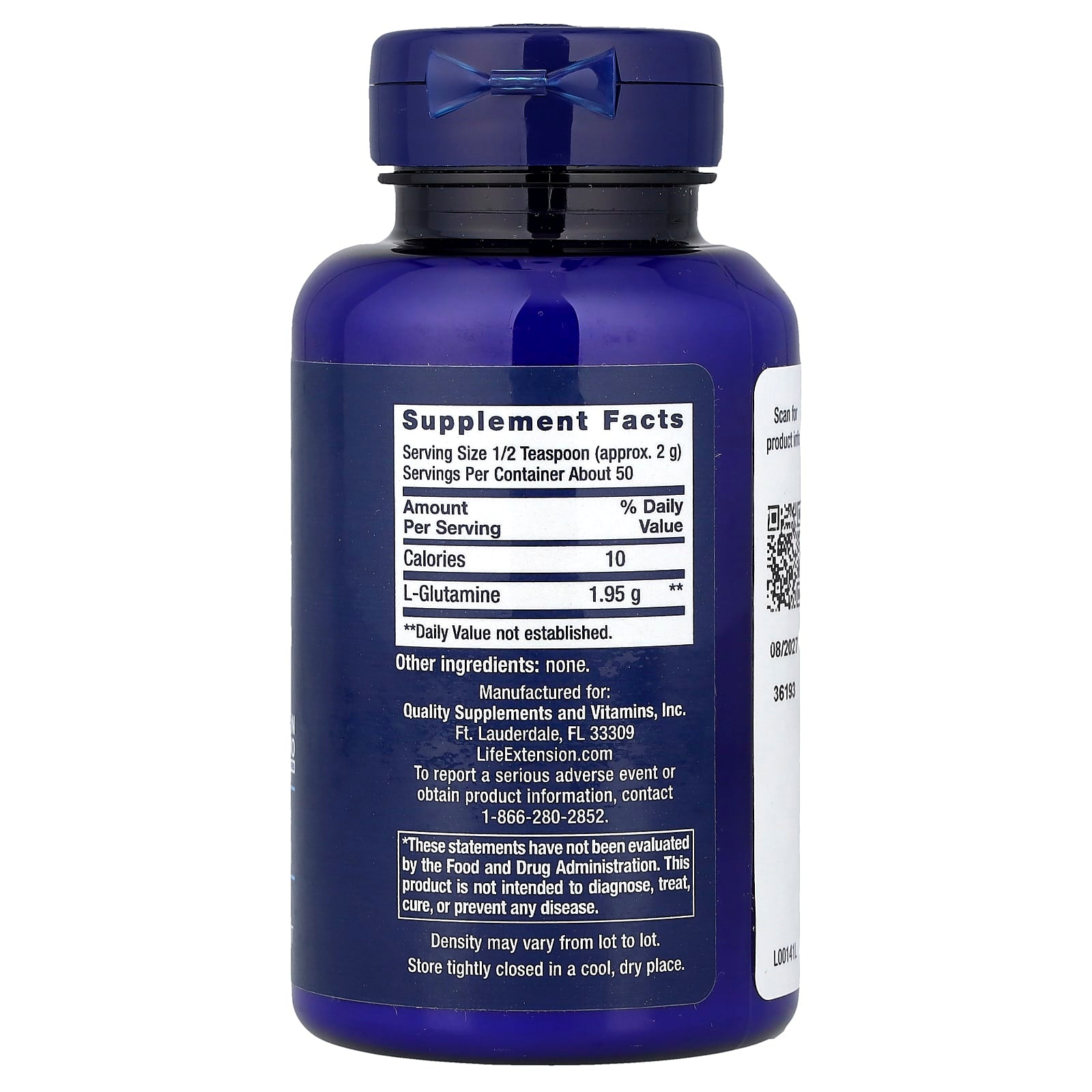 Life Extension - L-Glutamine