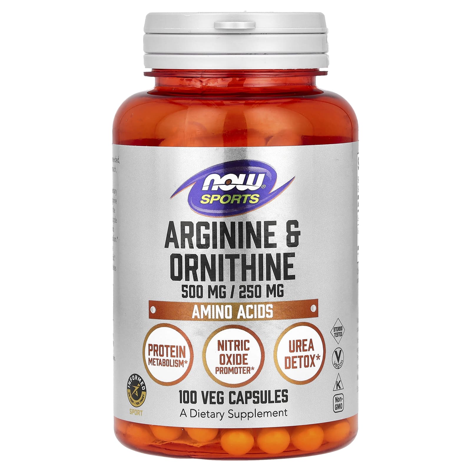 Arginin & Ornithin näringsfakta och dosering