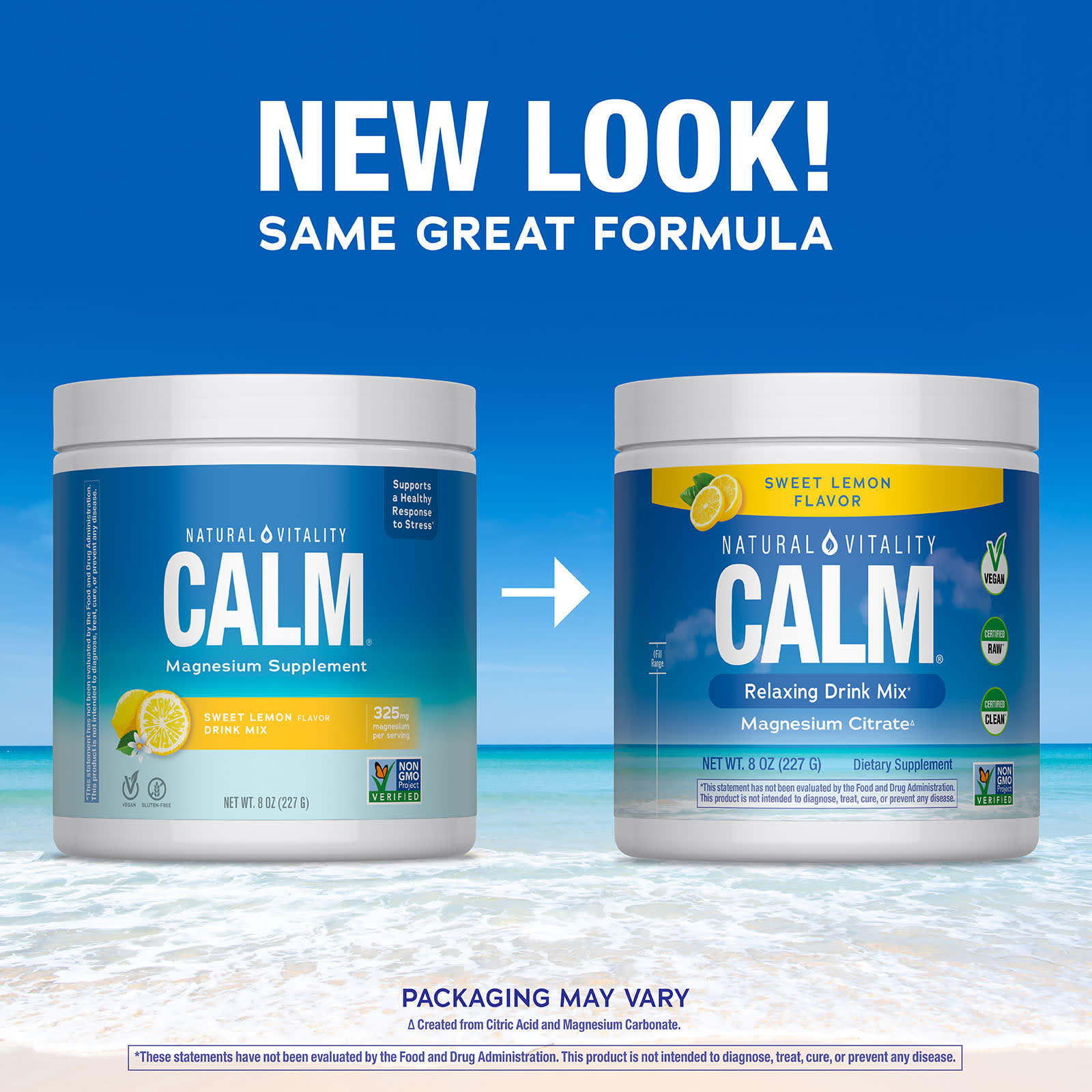 Natural Vitality - Calm Relaxing Drink Mix