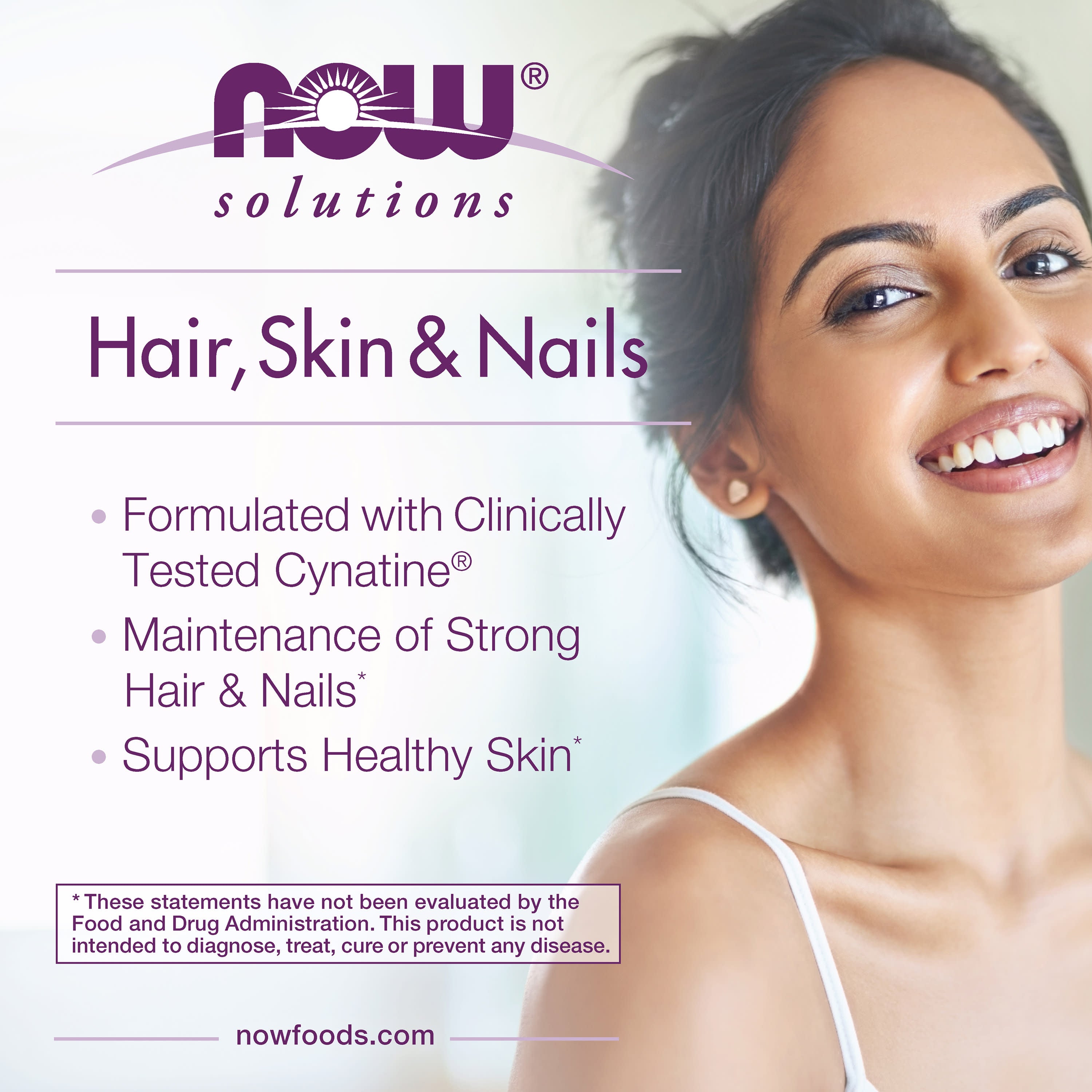 Hair, Skin & Nails vegansk kapsel detalj