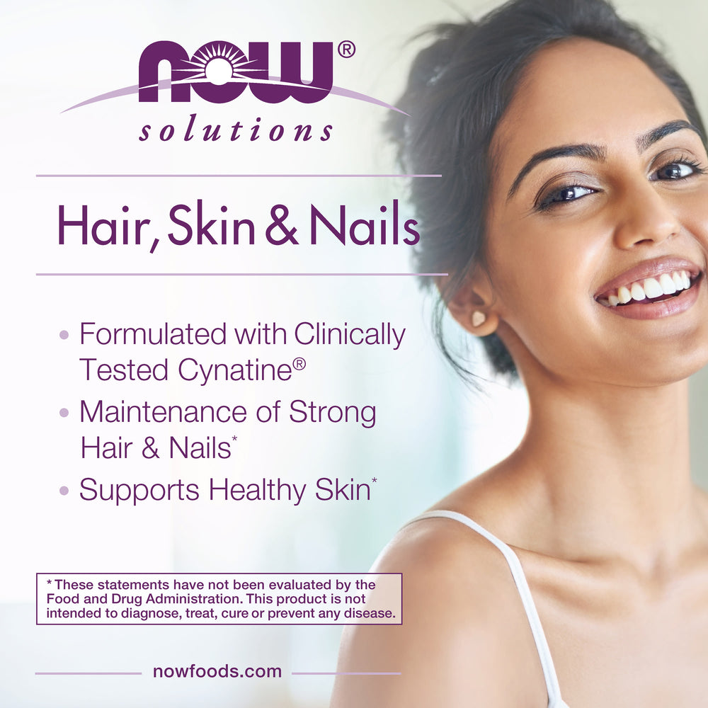 Hair, Skin & Nails vegansk kapsel detalj