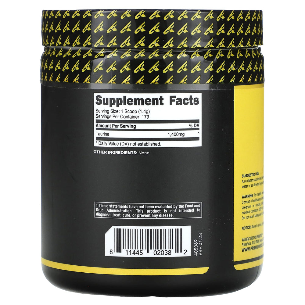 Primaforce Taurine 250g näringsfakta