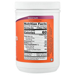 Now Foods Brewer's Yeast ingredienser etikett