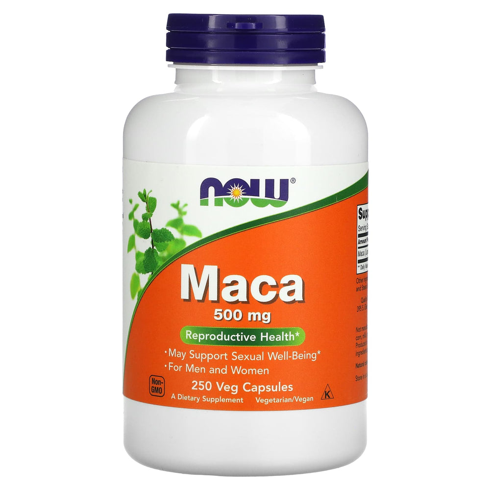 Maca – 500 mg rotextrakt dosering information