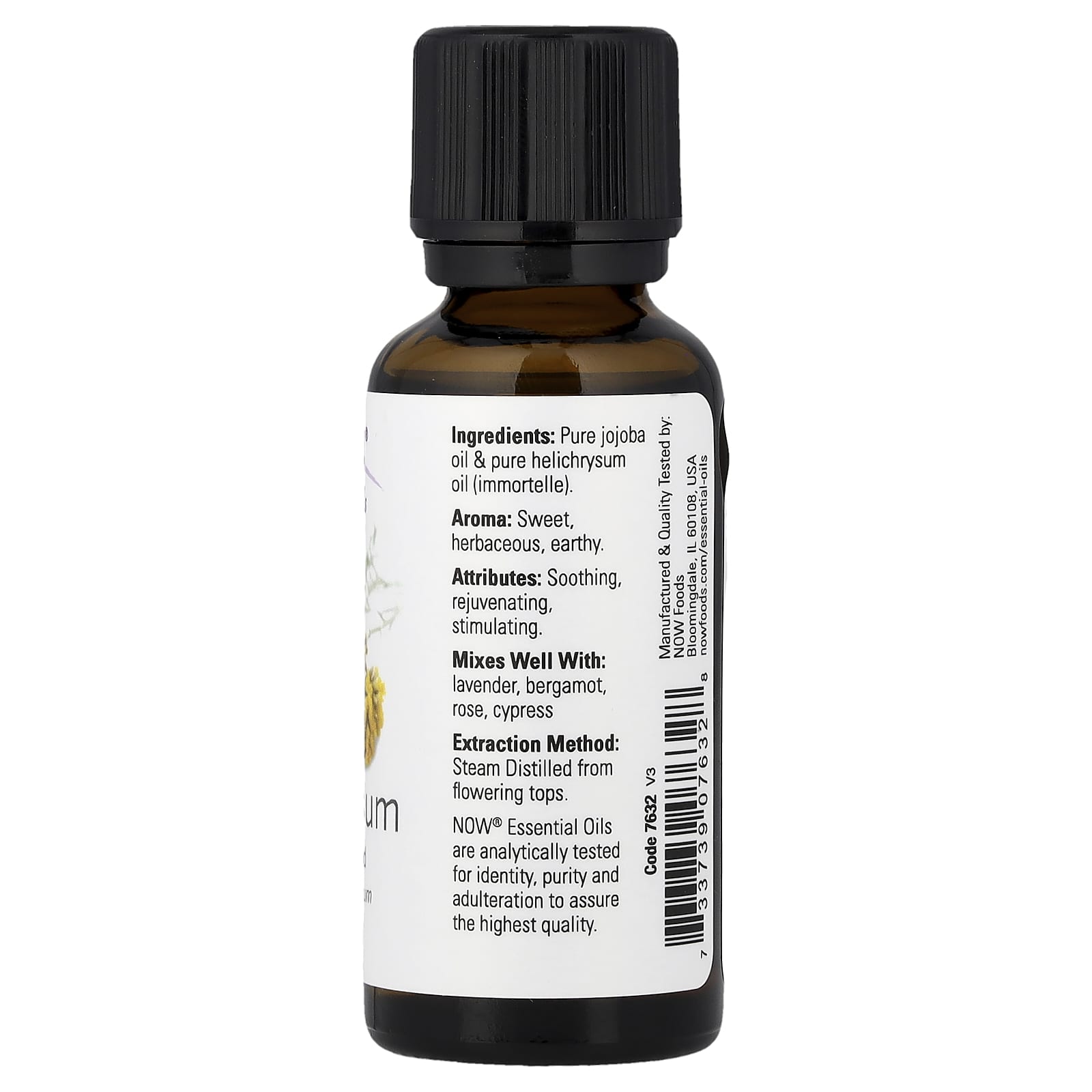 Helichrysum Oil Blend ingredienser lista