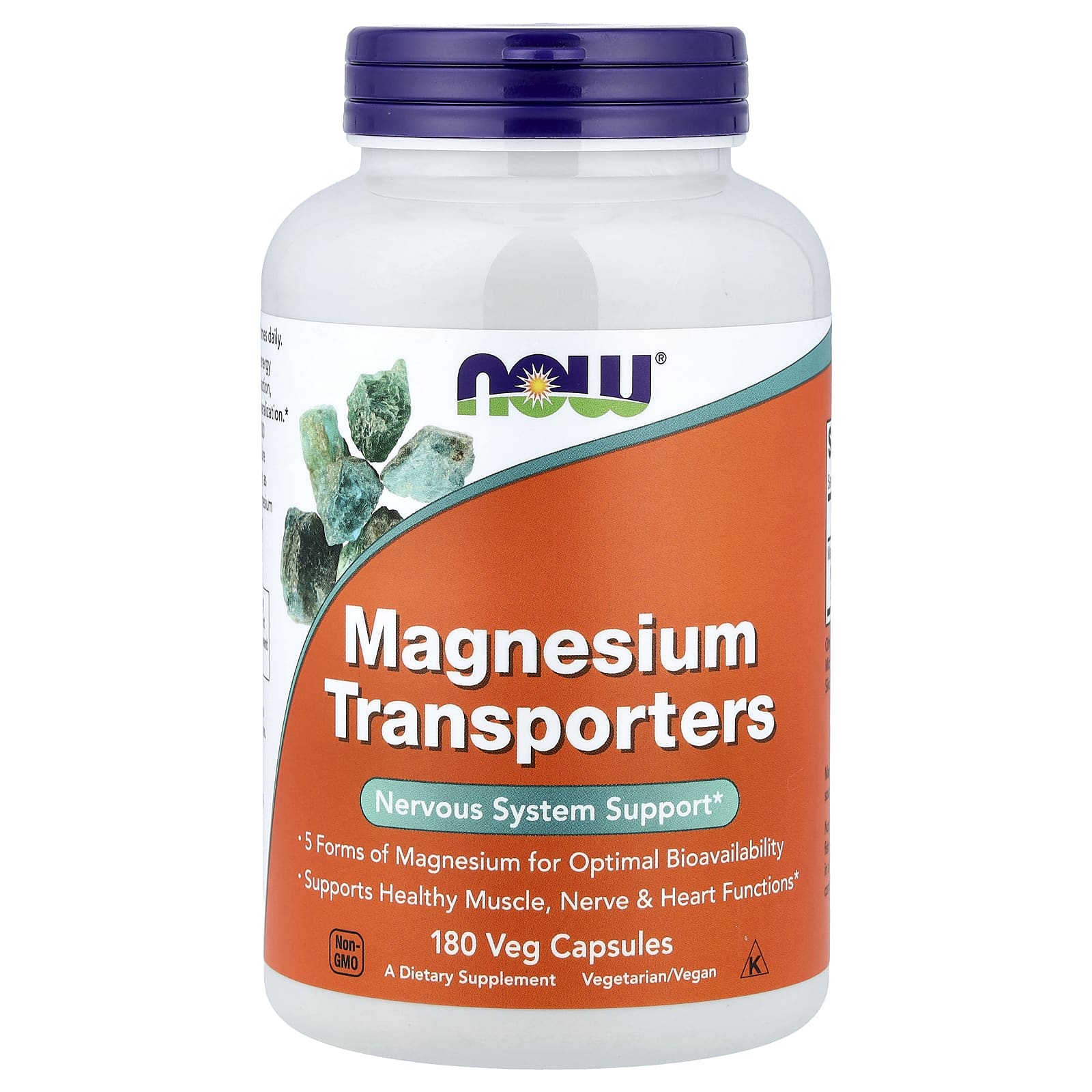 Now Foods Magnesium Transporters varningstext